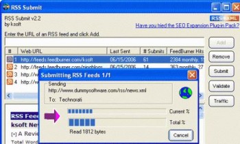 Вебмастеру RSS Submitter v.2.36 + (crack) бесплатно