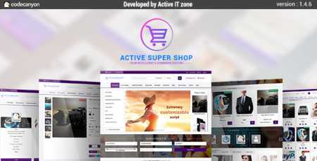 Скачать Active Super онлайн магазин CMS v1.4.6