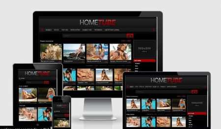 Скачать HomeTube -  адаптивный шаблон для  онлайн видео сайта  DLE 12.0