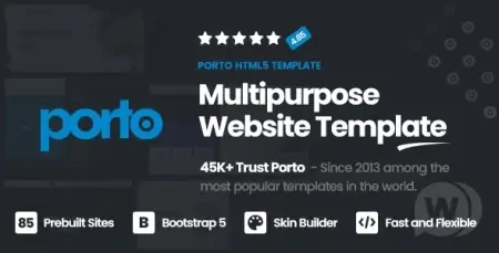 Скачать Porto HTML v9.7.0