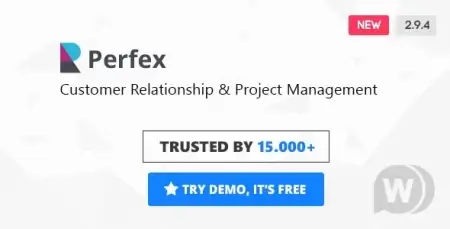 Скачать Perfex CRM v3.1.5 +ADDONS - система управления