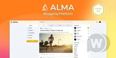 Скачать Alma v.2.7 - платформа для ведения блогов