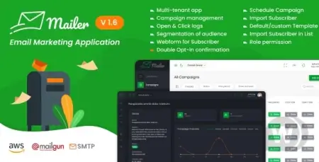 Скачать Mailer v1.6 - Маркетинг по электронной почте