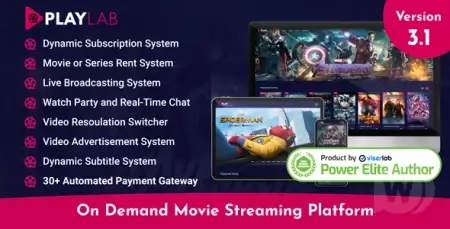 Скачать PlayLab 3.0 - платформа потокового вещания фильмов