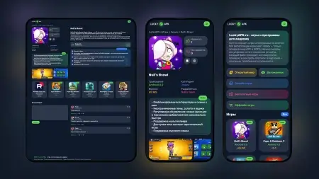 LuckyAPK - Android шаблон для DLE