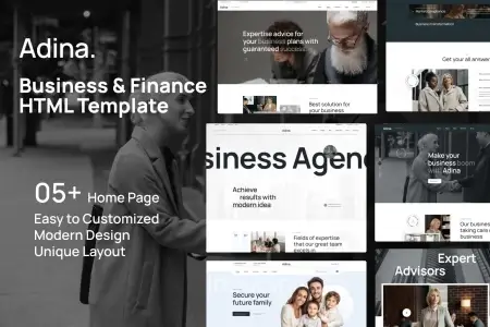 Скачать Adina - Business & Finance Template